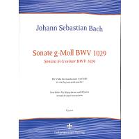 Sonate g-moll BWV 1029
