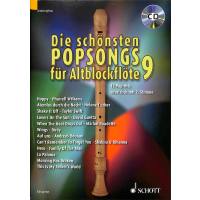 Schott Music Die Schönsten Popsongs 8 M. CD 1-2 Alt-Blockflöten | MUSIC STORE Professional