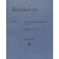 Duo Für Violine und Violoncello: Fragment Mit Ergänzungen Von Robert D. Levin