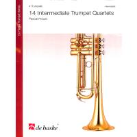 14 intermediate Trumpet Quartets