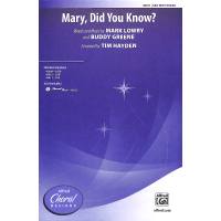Mary did you know