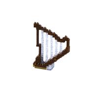 Brixies Harfe | Nanoblock Harfe | Steckbausteine