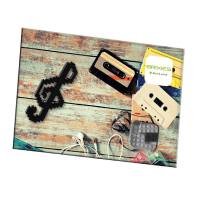 Brixies Violinschlssel mit Postkarte | Steckbausteine