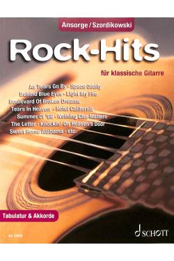 Rock Hits für klassische Gitarre