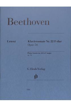 Sonate 22 F-Dur op 54