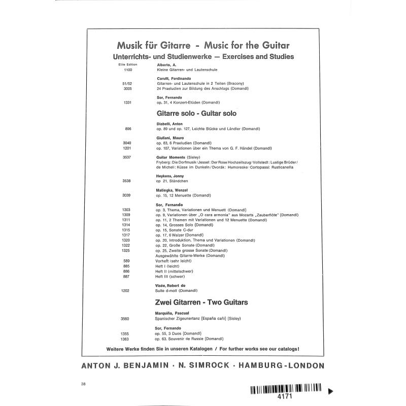 Notenbild für EE 1325 - GROSSE SONATE NR 2 OP 25