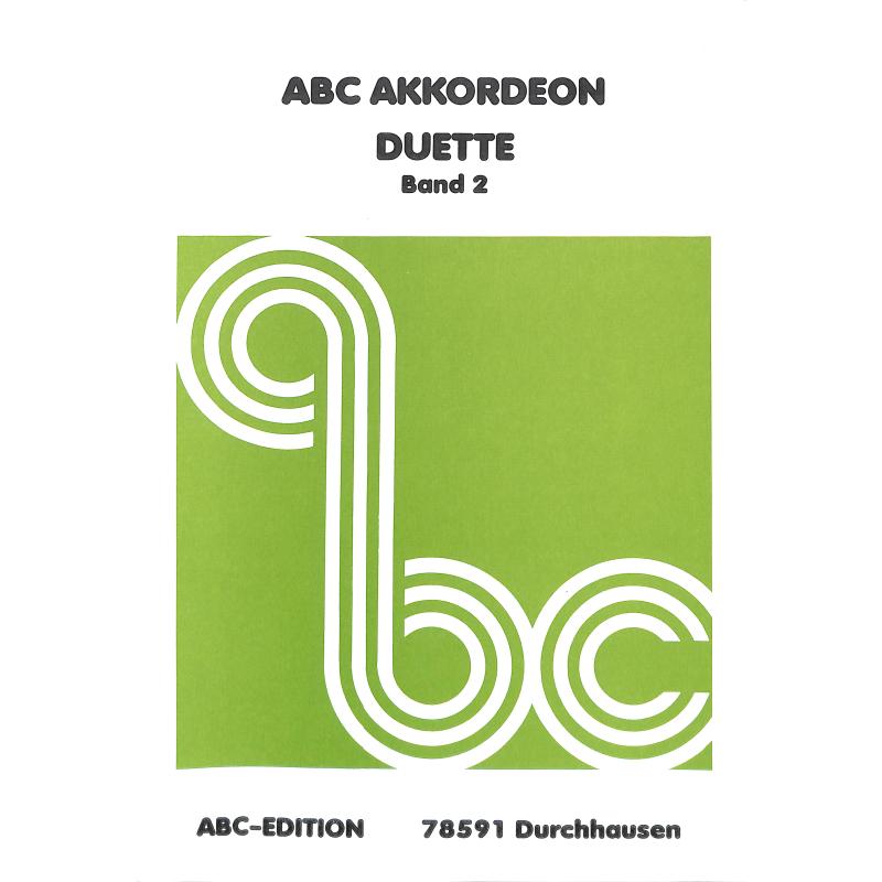 Titelbild für ABC 402 - ABC AKKORDEON DUETTE 2