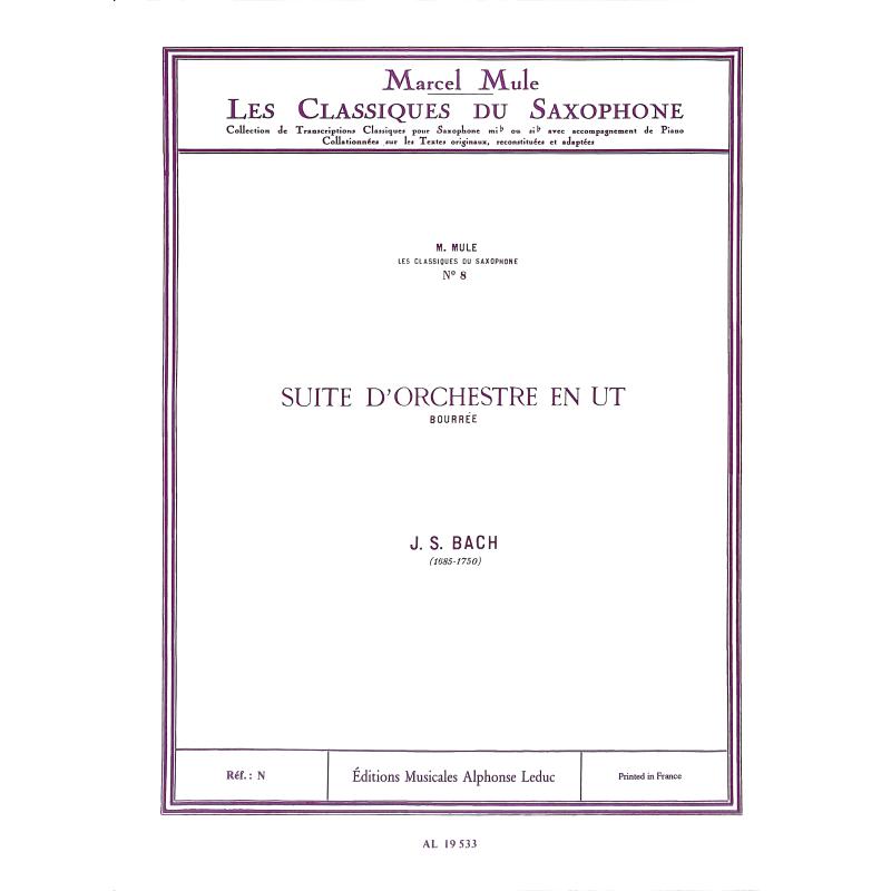 Titelbild für AL 19533 - BOURRE (SUITE C-DUR)
