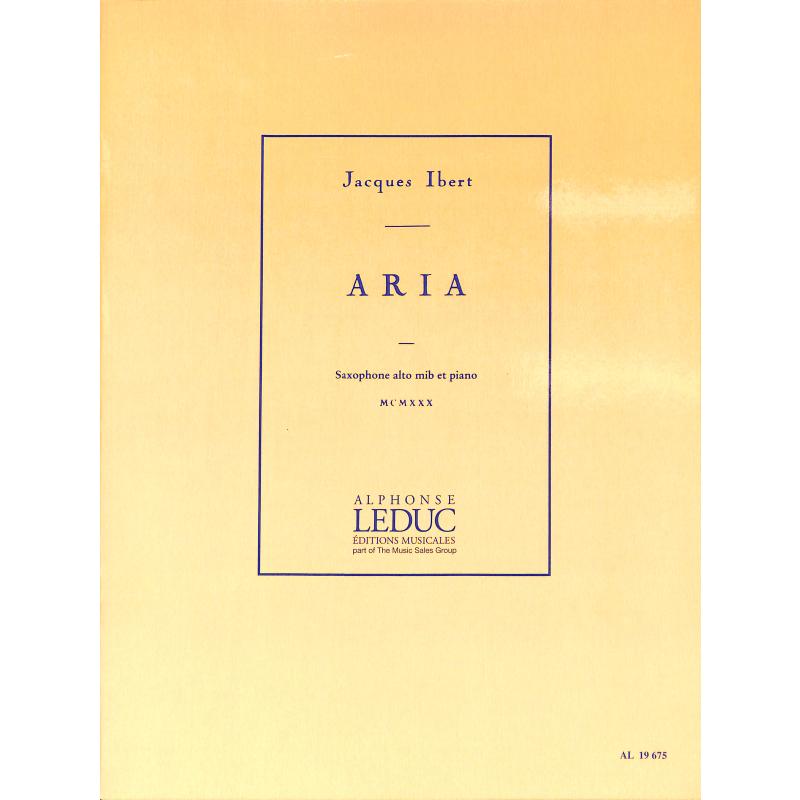 Titelbild für AL 19675 - ARIA