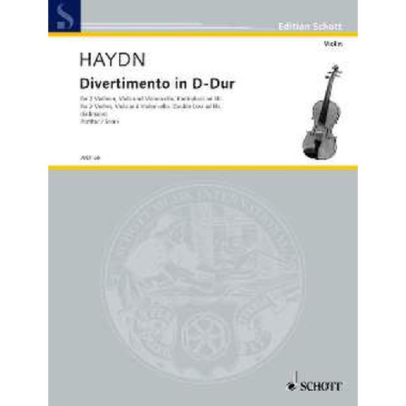 Titelbild für ANT 58 - DIVERTIMENTO D-DUR HOB 3/D3