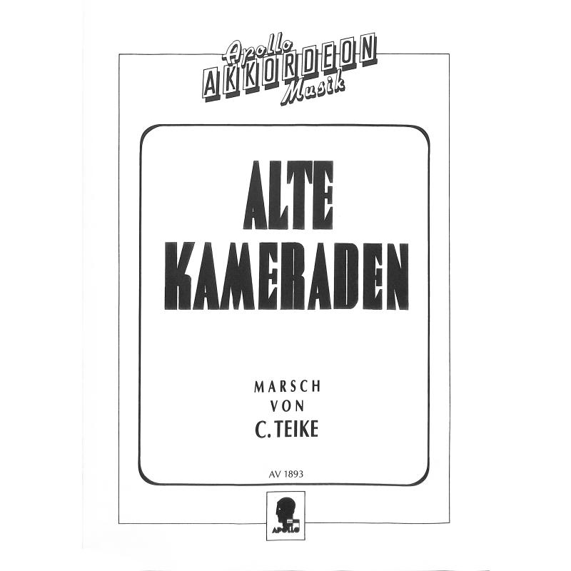 Titelbild für AV 1893 - ALTE KAMERADEN F-DUR