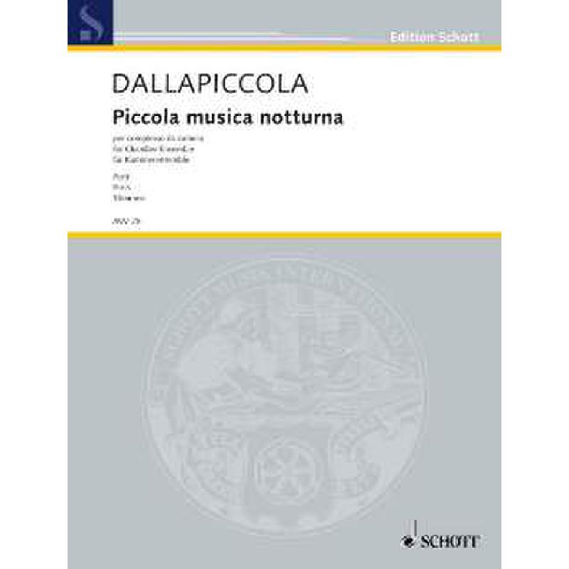 Titelbild für AVV 28 - PICCOLA MUSICA NOTTURNA