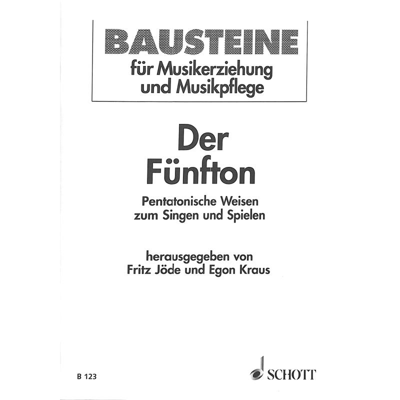 Titelbild für B 123 - FUENFTON PENTATONISCHE WEISEN