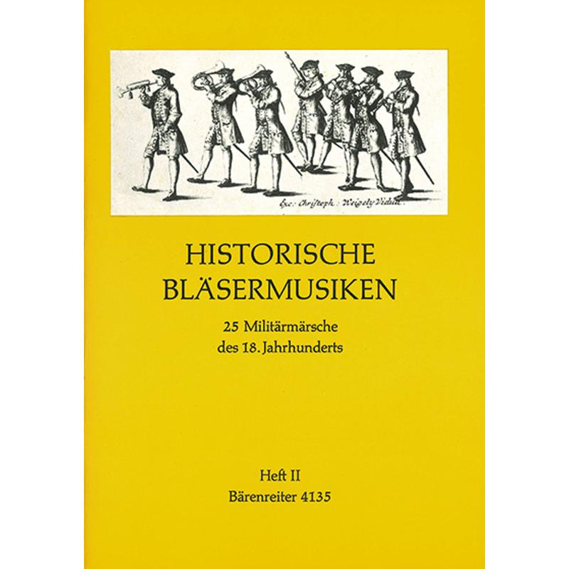 Titelbild für BA 4135 - HISTORISCHE BLAESERMUSIKEN 2
