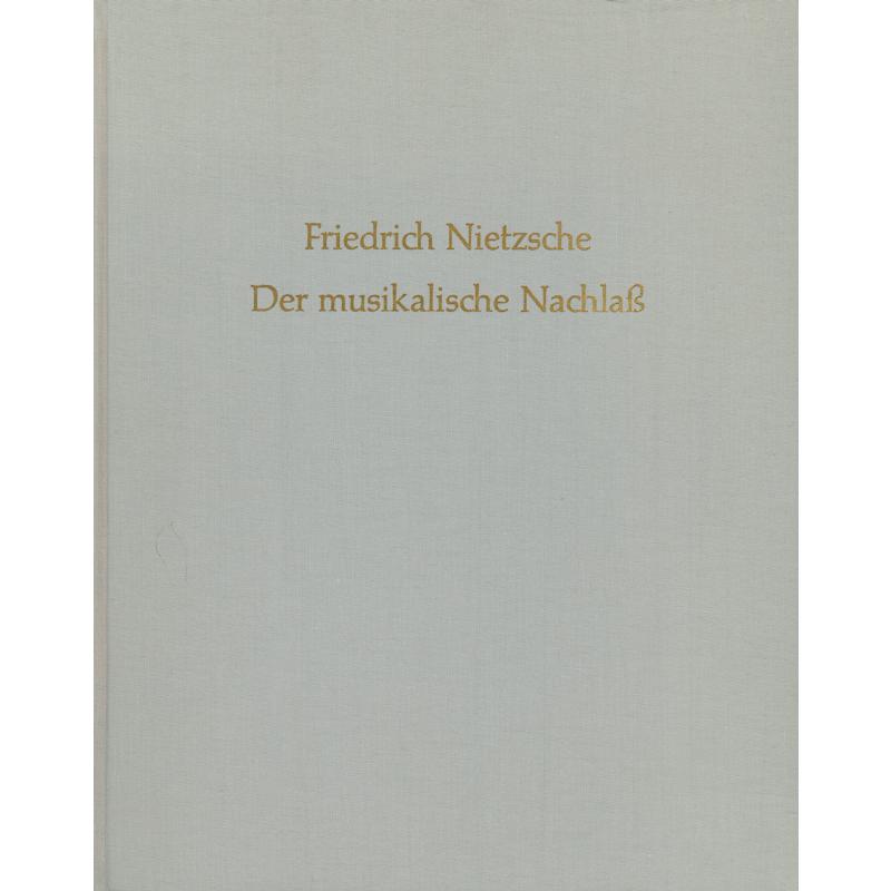 Titelbild für BA 5771 - MUSIKALISCHER NACHLASS