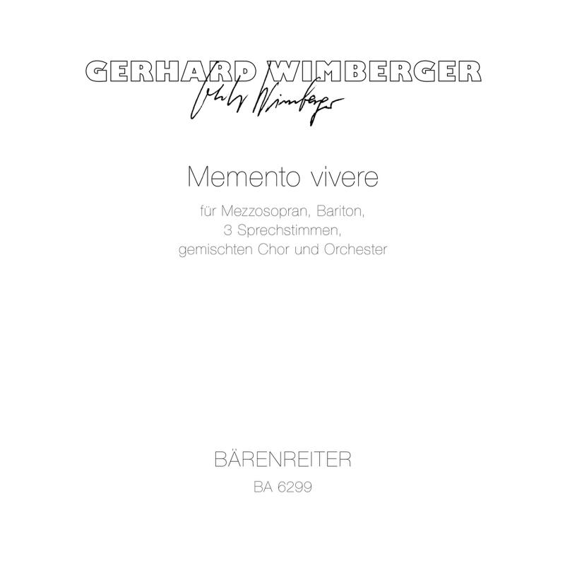 Titelbild für BA 6299 - MEMENTO VIVERE (1974)