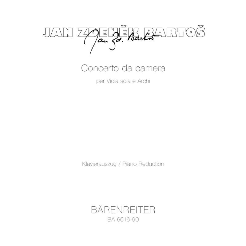 Titelbild für BA 6616-90 - Concerto da camera