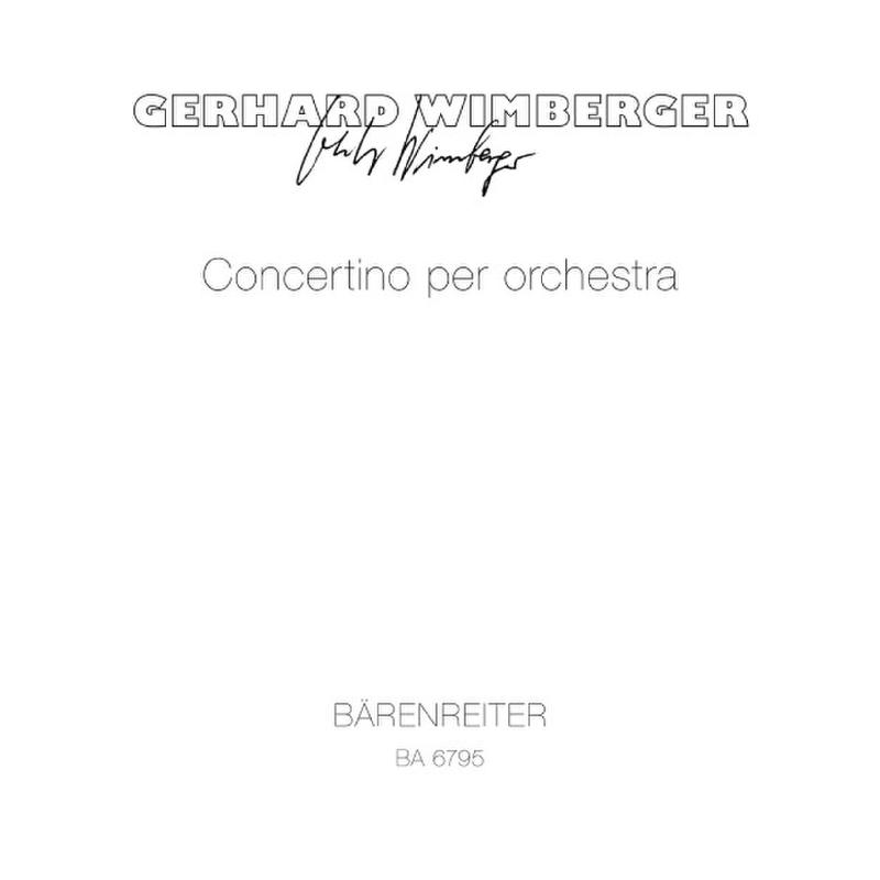 Titelbild für BA 6795 - CONCERTINO PER ORCHESTRA (1981)