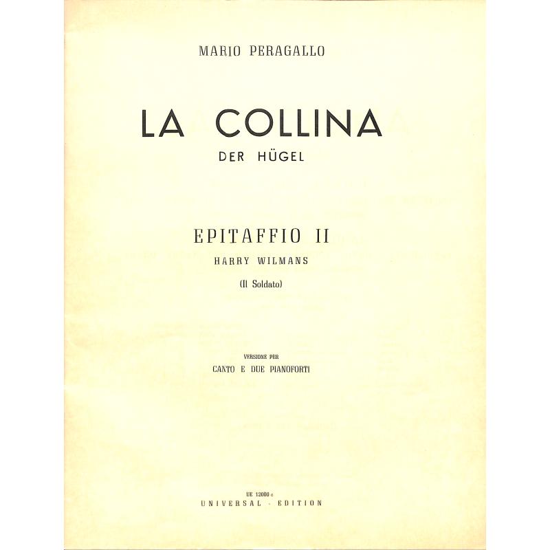 Titelbild für UE 12000C - LA COLLINA - IL SOLDATO