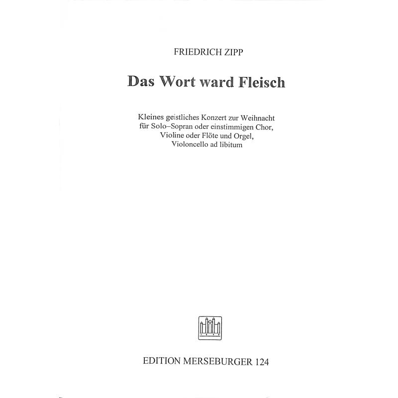 Titelbild für MERS 124 - DAS WORT WARD FLEISCH WERK 38/1