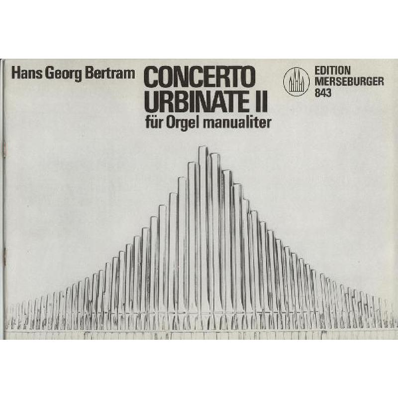 Titelbild für MERS 843 - CONCERTO URBINATE 2 (1962)