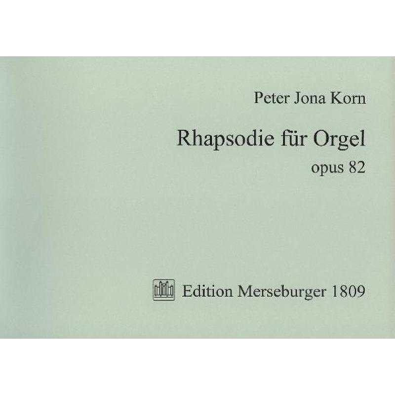 Titelbild für MERS 1809 - RHAPSODIE OP 82