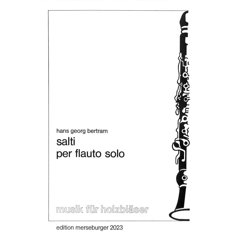 Titelbild für MERS 2023 - SALTI PER FLAUTO SOLO (1975)