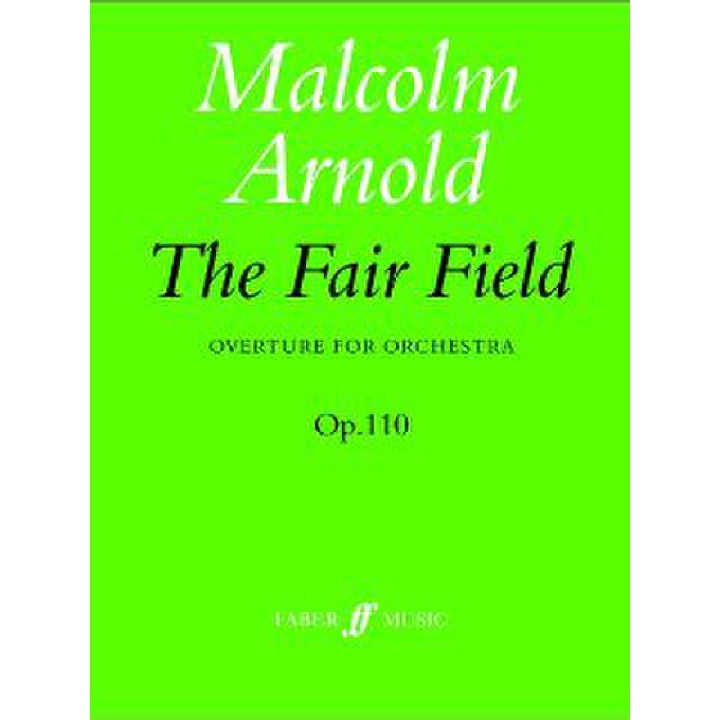 Titelbild für ISBN 0-571-50037-4 - THE FAIR FIELD OP 110