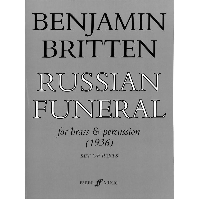 Titelbild für ISBN 0-571-50599-6 - RUSSIAN FUNERAL (1936)