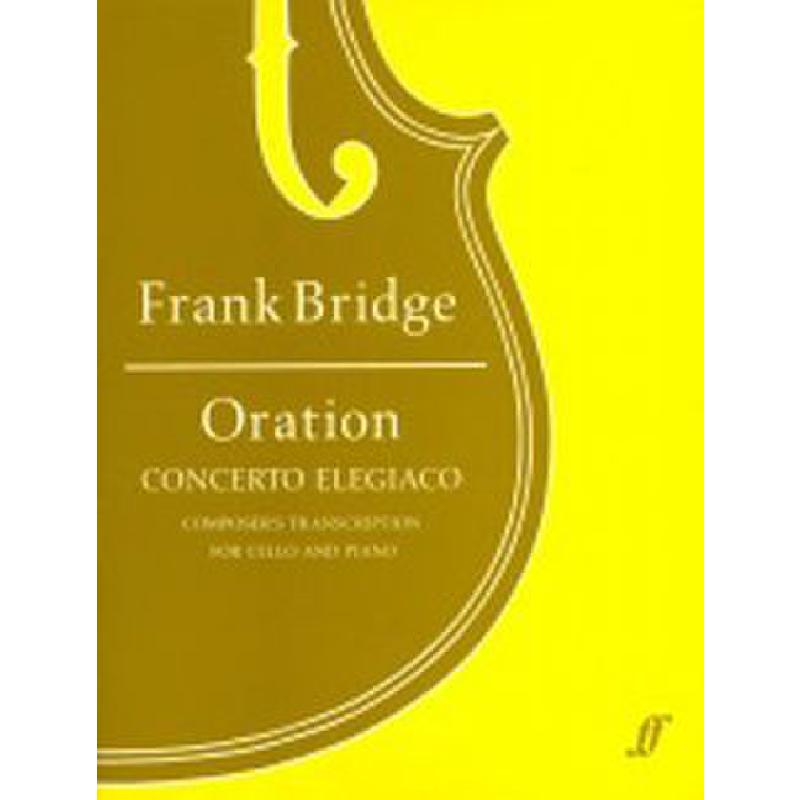 Titelbild für ISBN 0-571-50717-4 - ORATION CONCERTO ELEGIACO (193