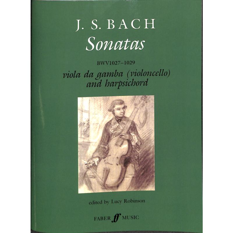 Titelbild für ISBN 0-571-56758-4 - SONATEN BWV 1027-1029 FUER GAMBE + CEMB