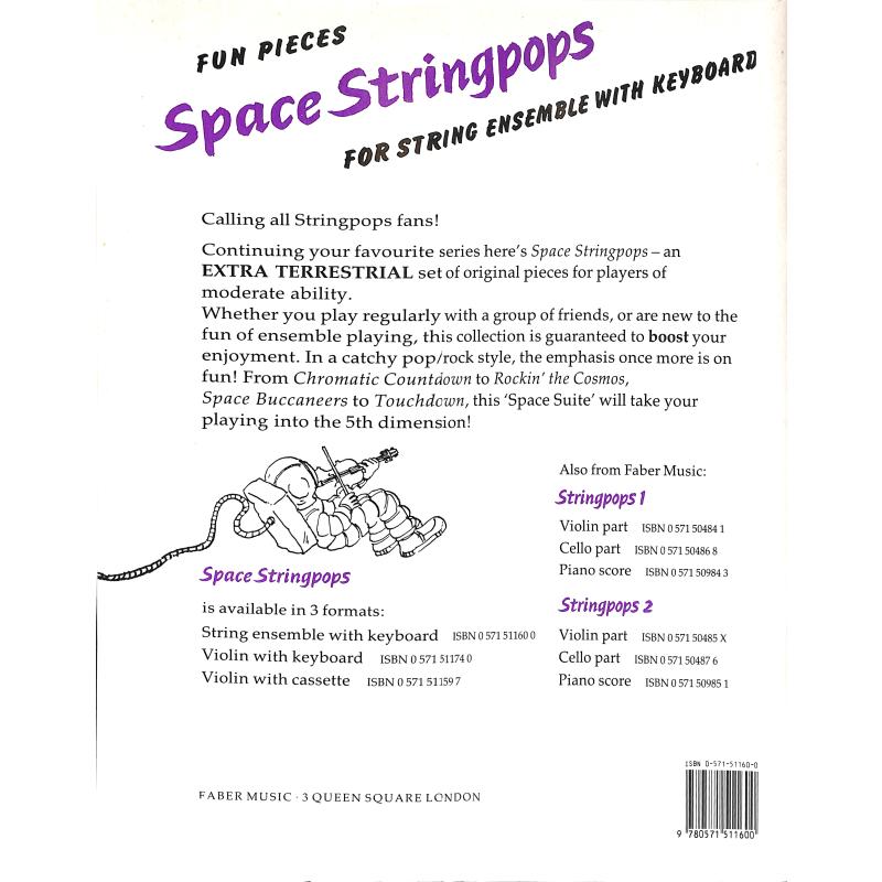 Notenbild für ISBN 0-571-51160-0 - SPACE STRINGPOPS
