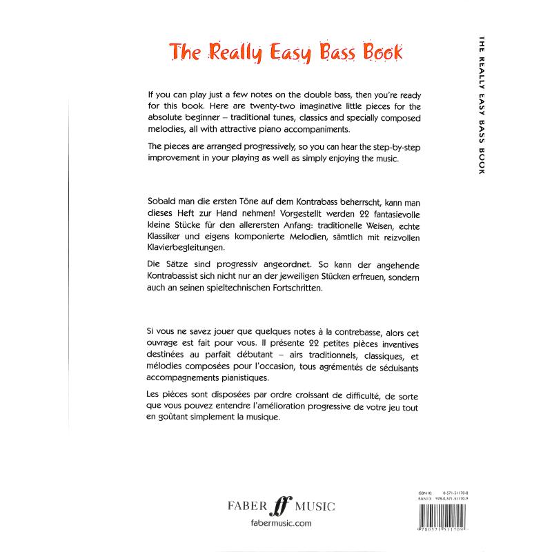 Notenbild für ISBN 0-571-51170-8 - THE REALLY EASY BASS BOOK