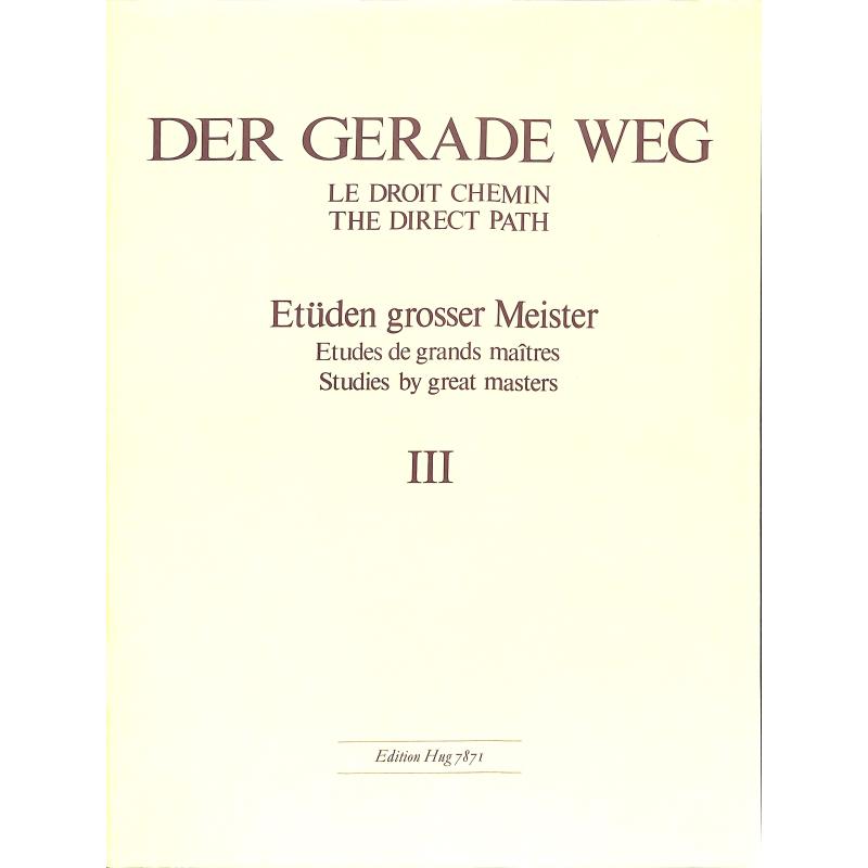 Titelbild für GH 7871 - DER GERADE WEG 3
