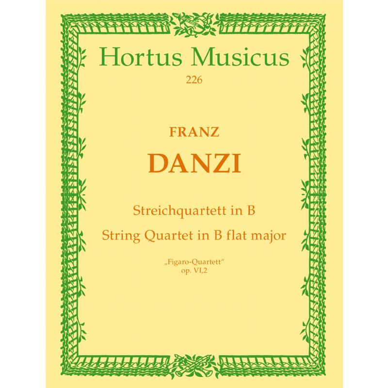 Titelbild für BAHM 226 - QUARTETT B-DUR (FIGAROQUARTETT)