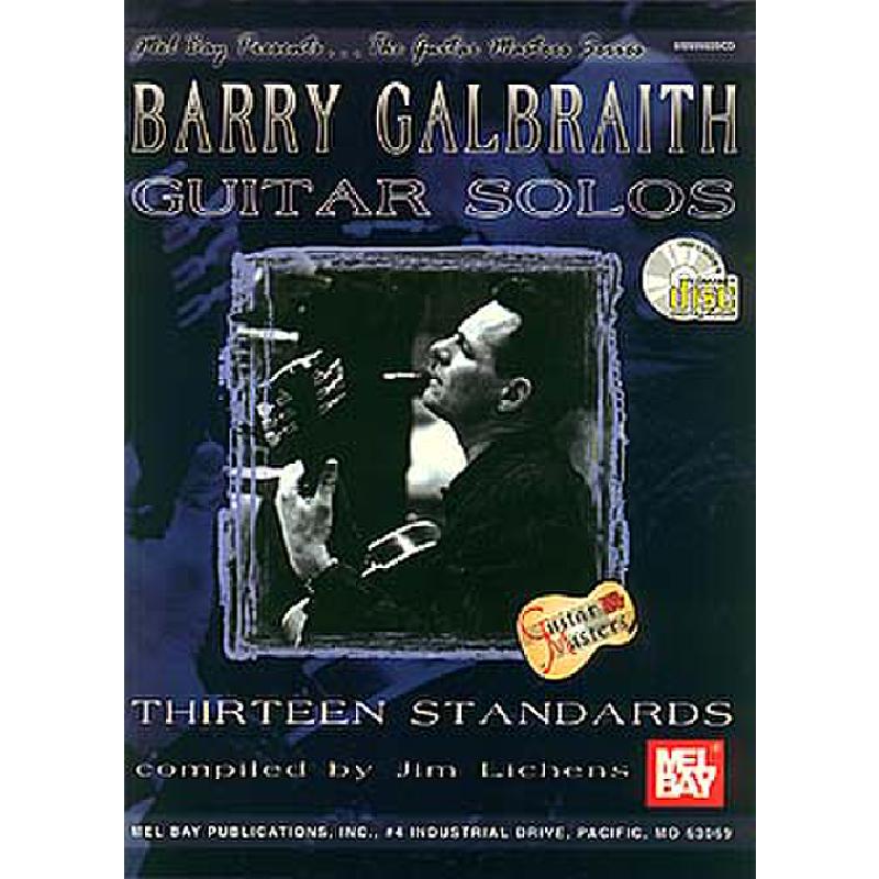 Titelbild für MLB 99902M - Guitar solos - 13 standards