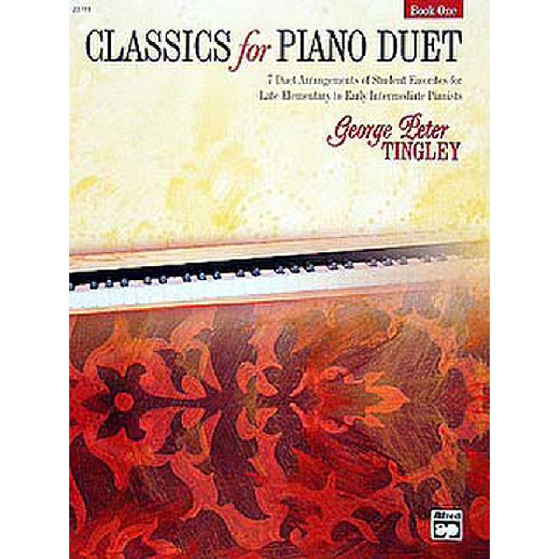 Titelbild für ALF 20773 - CLASSICS FOR PIANO DUET 1