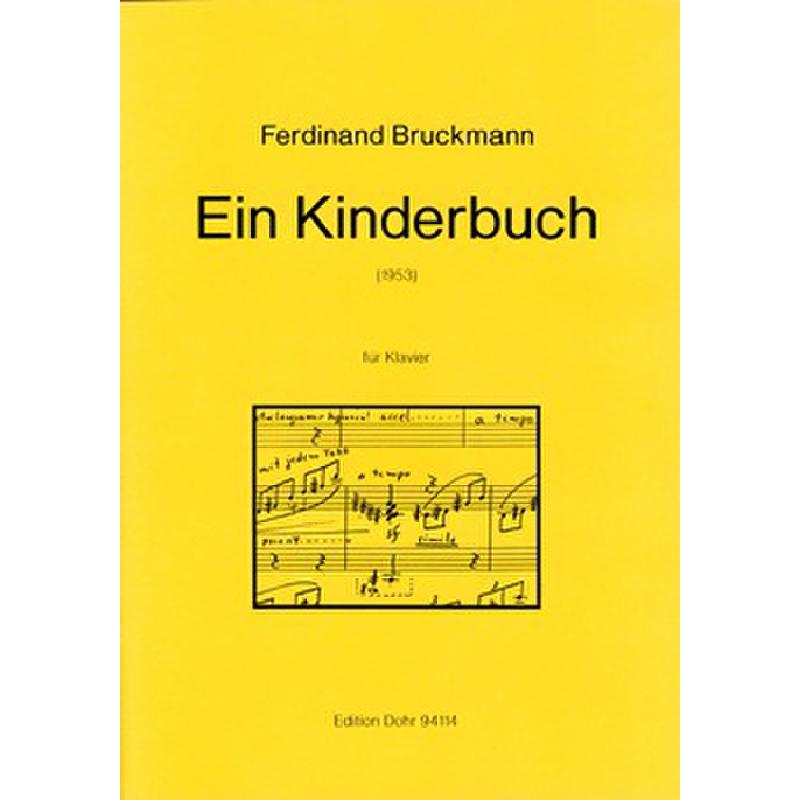 Titelbild für DOHR 94114 - EIN KINDERBUCH - 7 STUECKE