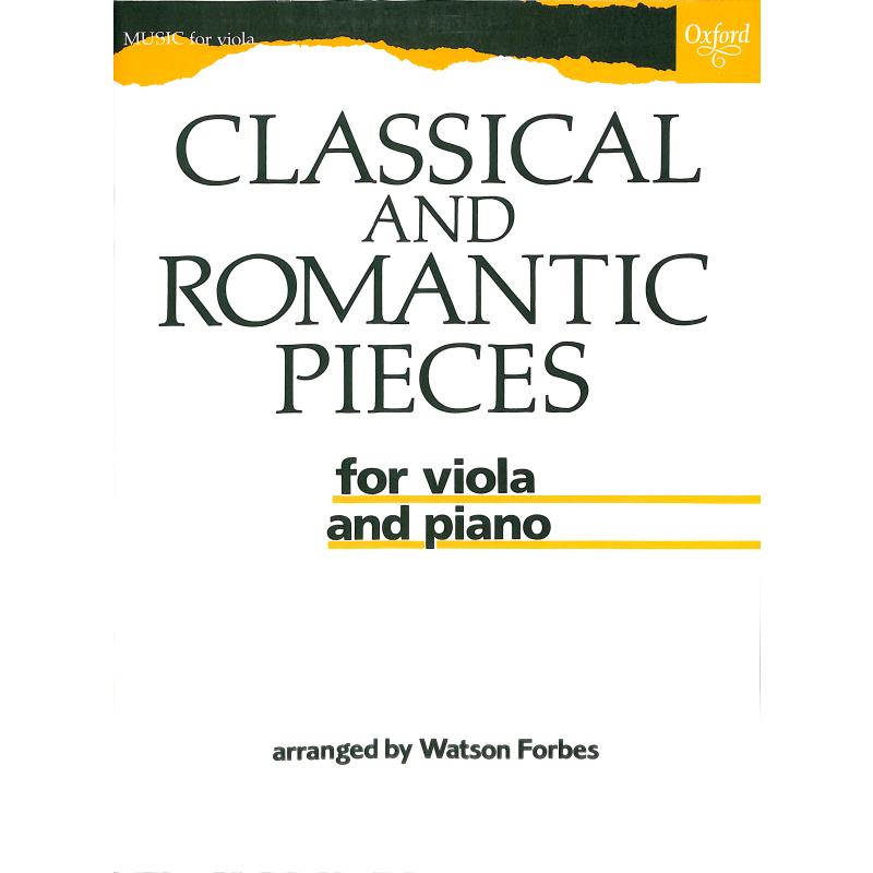 Titelbild für ISBN 0-19-356501-3 - CLASSICAL + ROMANTIC PIECES