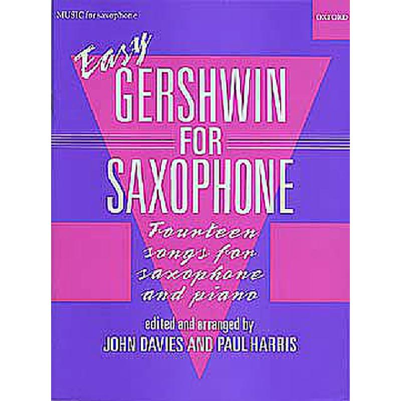 Titelbild für 978-0-19-356679-8 - EASY GERSHWIN FOR SAXOPHON