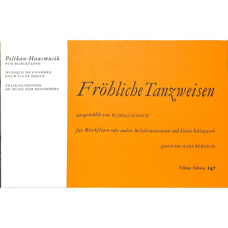 Titelbild für PE 247 - FROEHLICHE TANZWEISEN