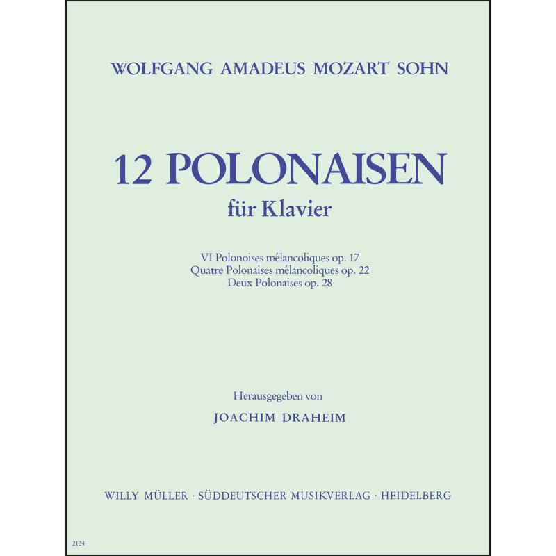 Titelbild für SM 2124 - 12 POLONAISEN OP 17 OP 2