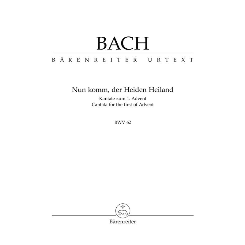 Titelbild für BATP 52 - KANTATE 62 NUN KOMM DER HEIDEN HEILAND BWV 62