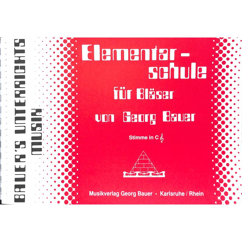 Titelbild für BAU 452C - ELEMENTARSCHULE FUER BLAESER