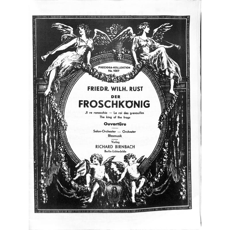 Titelbild für PREC 1007 - DER FROSCHKOENIG - OUVERTUERE