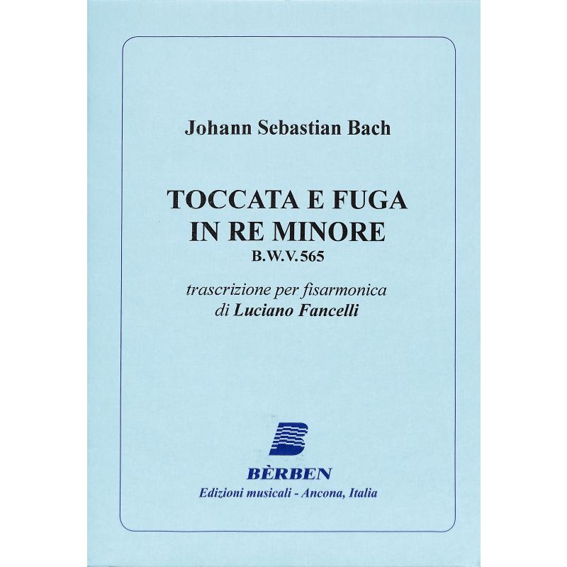 Titelbild für BE 643 - TOCCATA + FUGE D-MOLL BWV 565