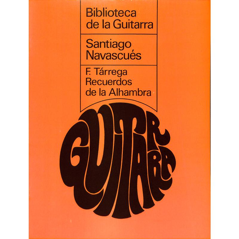Titelbild für BG -T1-3 - RECUERDOS DE LA ALHAMBRA