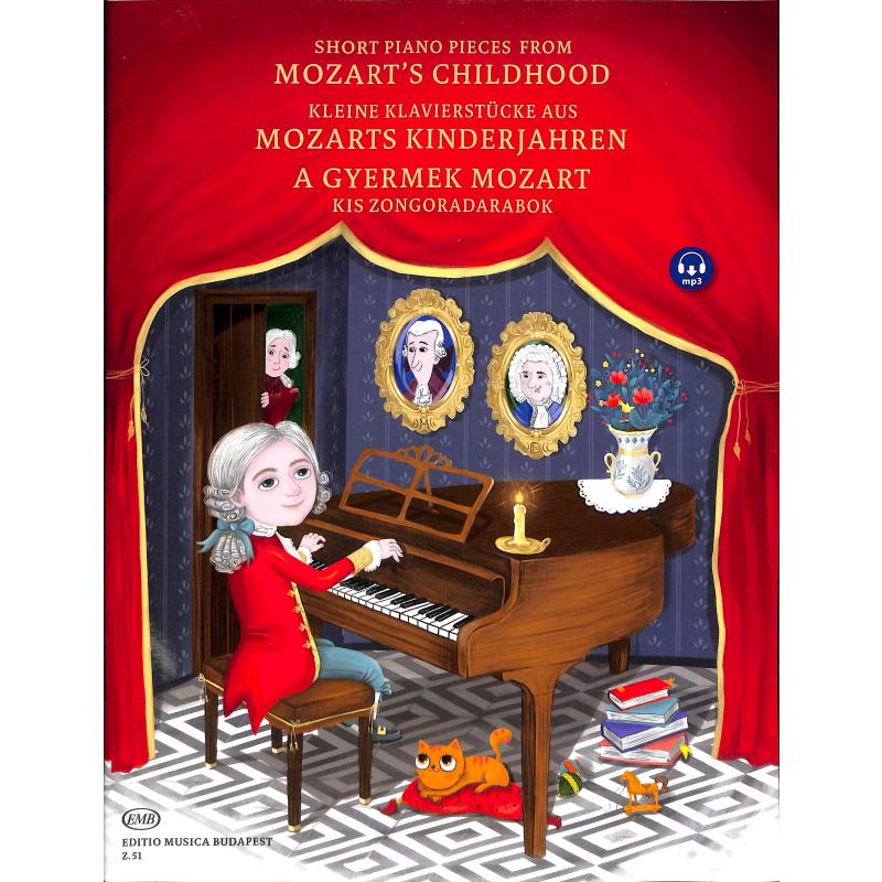 Titelbild für EMB 51 - DAS KIND MOZART - KLEINE KLAVIERSTUECKE
