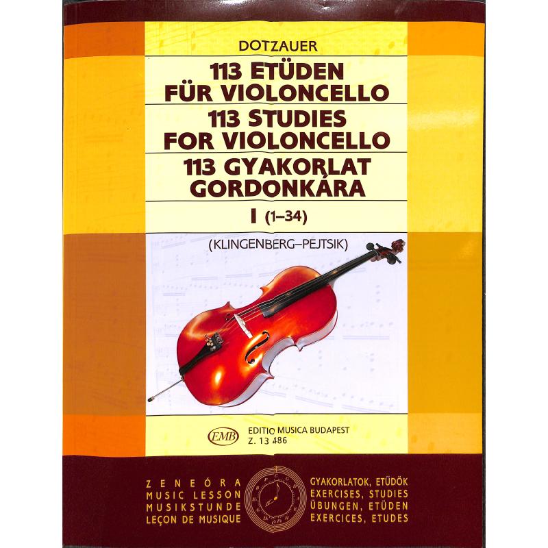 Titelbild für EMB 13486 - 113 ETUEDEN 1