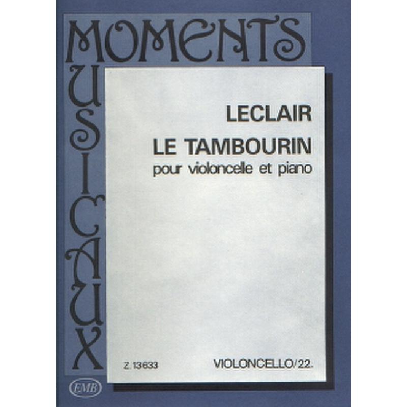 Titelbild für EMB 13633 - LE TAMBOURIN